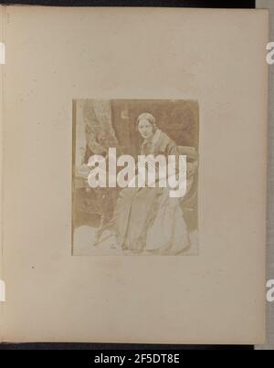 Mme Matilda (Rigby) Smith. Hill & Adamson (écossais, actif 1843 - 1848) Banque D'Images