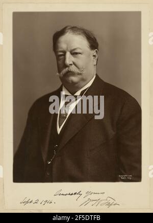 Portrait de William Howard Taft. Pach Brothers (américain, fondé en 1867, dissous au milieu des années 1990) Banque D'Images
