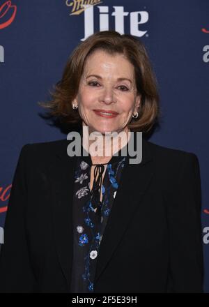 L'actrice Jessica Walter assiste au FX Network 2017 All-Star UpFront au SVA Theatre le 6 avril 2017 à New York. Banque D'Images