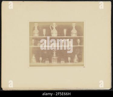 Articles de verre. William Henry Fox Talbot (anglais, 1800 - 1877) Banque D'Images