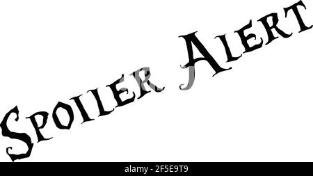 Illustration de l'affiche textuelle d'alerte de becquet sur fond blanc Illustration de Vecteur