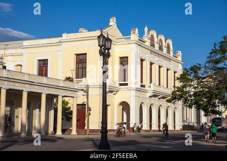 Cuba, Cienfuegos, Teatro Tomas Terry Banque D'Images