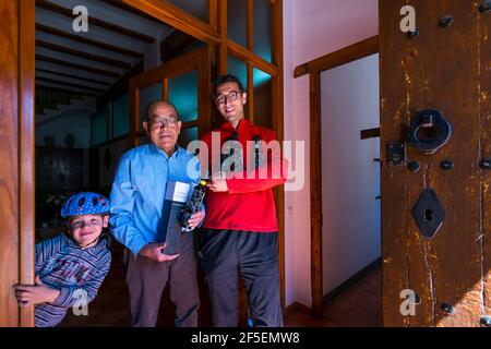 Famille Porta-Ferré, Moulin à olives Moli de la Creu, État Finca l'Arion, village d'Ulldecona, territoire de la Senia, terres de l'Ebre, Tarragone, Catalunya, SP Banque D'Images