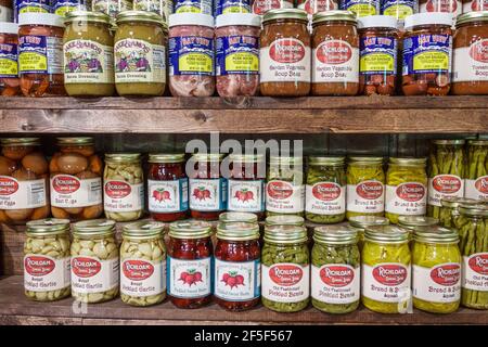 Florida Webster Withlacoochee State Forest Richloam General Store & Post Bureau lieu historique Registre national des lieux historiques à l'intérieur emplacement Banque D'Images