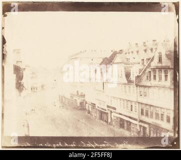 Rue Frankfurt, Dark Day 40 minutes. Banque D'Images