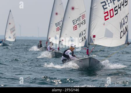 ILCA laser Radial Youth World Championships 2019 Banque D'Images