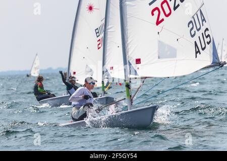 ILCA laser Radial Youth World Championships 2019 Banque D'Images