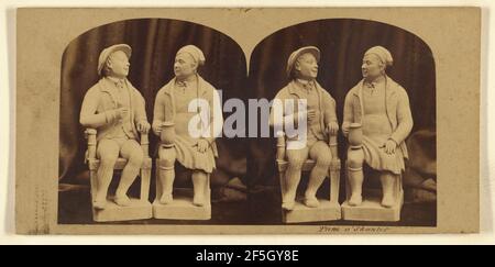 TAM o' Shanter. Photographié à partir de statuettes originales... London Stereoscopic Company (actif 1854 - 1890) Banque D'Images