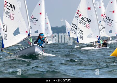 ILCA laser Radial Youth World Championships 2019 Banque D'Images