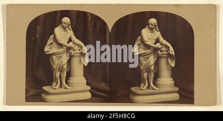 Milton. D'une statue originale... London Stereoscopic Company (actif 1854 - 1890) Banque D'Images