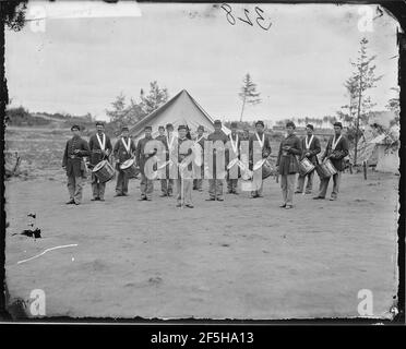 Corps de tambour régimentaire (4166145035). Banque D'Images