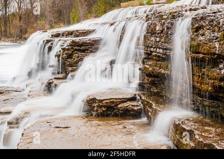 Healey Falls Havelock Ontario Canada Banque D'Images
