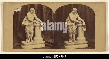 Milton. D'une statue originale... London Stereoscopic Company (actif 1854 - 1890) Banque D'Images