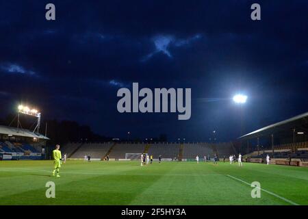 Renfrewshire, Écosse - 2 septembre 2014 : un match international des U19 contre l'Écosse et la République tchèque. Banque D'Images