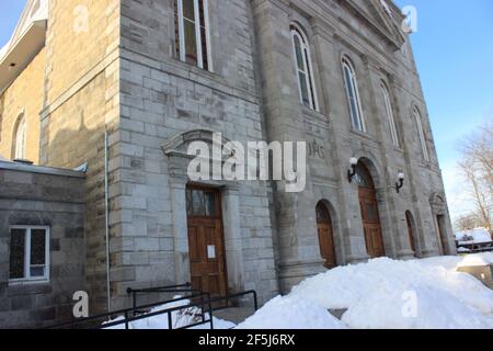 Église Sainte-Rose-de-Lima à Laval Canada Banque D'Images