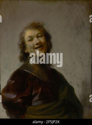 Rembrandt rit. Rembrandt Harmensz. Van Rijn (néerlandais, 1606 - 1669) Banque D'Images