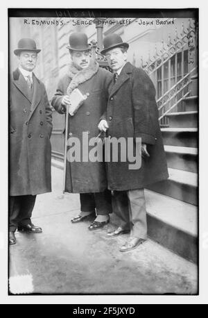 R. Edmunds - Serge Diaghileff - John Brown Banque D'Images