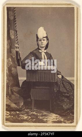 Mme Gerselman. Jessie J. Groom (américaine, active à Philadelphie, Pennsylvanie, années 1860) Banque D'Images