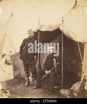 Lieutenant-général Sir John Campbell. Roger Fenton (anglais, 1819 - 1869) Banque D'Images