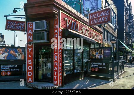 2003 HISTORIQUE CHRISTOPHER STREET SHERIDAN SQUARE GREENWICH VILLAGE MANHATTAN NOUVEAU YORK, ÉTATS-UNIS Banque D'Images