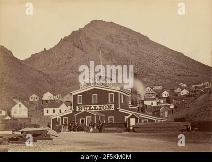 La mine Bullion, Virginia City, Nevada. Carleton Watkins (américain, 1829 - 1916) Banque D'Images