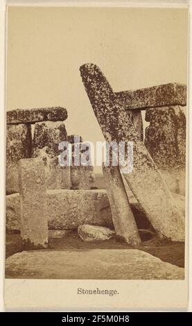 Stonehenge... George Washington Wilson (écossais, 1823 - 1893) Banque D'Images