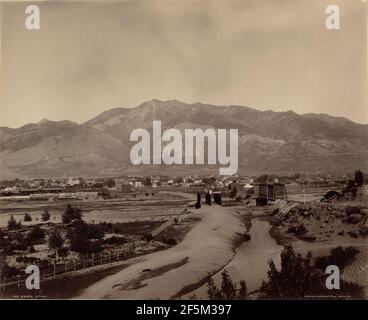 Ogden, Utah. William Henry Jackson (américain, 1843 - 1942) Banque D'Images