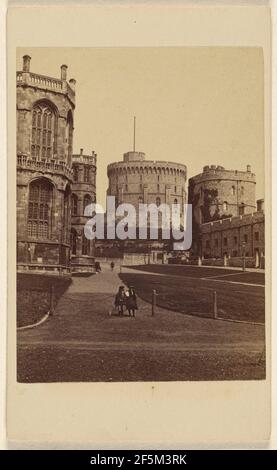 Château de Windsor. George Washington Wilson (écossais, 1823 - 1893) Banque D'Images