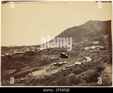 Virginia City, Nevada. Timothy H. O'Sullivan (américain, vers 1840 - 1882) Banque D'Images