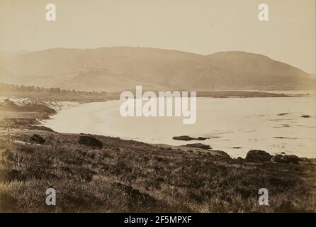 Vue sur la côte, Monterey. Carleton Watkins (américain, 1829 - 1916) Banque D'Images