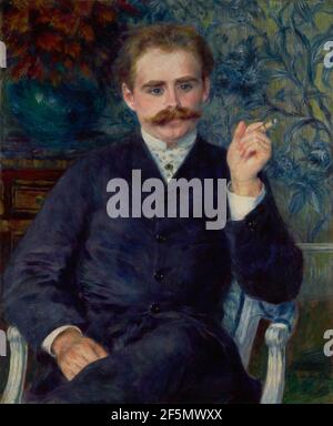 Albert Cahen d'Anvers. Pierre-Auguste Renoir (français, 1841 - 1919) Banque D'Images