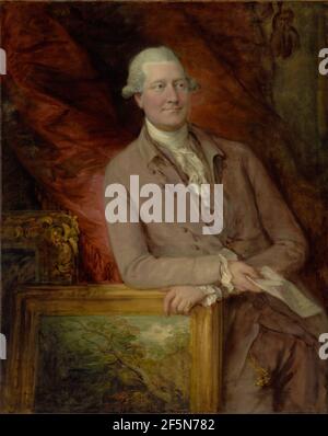 Portrait de James Christie (1730 - 1803). Thomas Gainsborough (anglais, 1727 - 1788) Banque D'Images