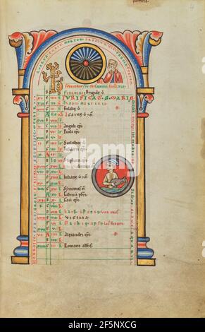 NUMA Pompilius; signe zodiacal d'Aquarius. Inconnu Banque D'Images