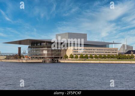 Opéra à Copenhague, l'Opéra royal (Opéra danois) sur l'île de Holmen à Copenhague est l'opéra national danois Banque D'Images