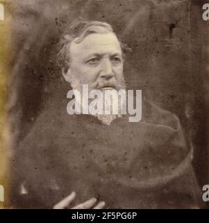 Robert Browning. Julia Margaret Cameron (britannique, née en Inde, 1815 - 1879) Banque D'Images