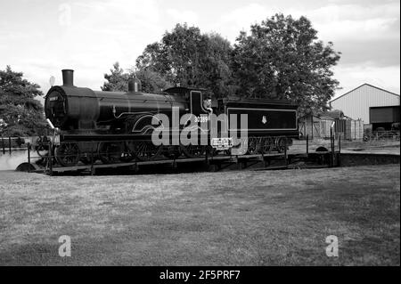 '30120' (fonctionnant comme '30289') sur la plaque tournante au centre ferroviaire de Didcot. Banque D'Images