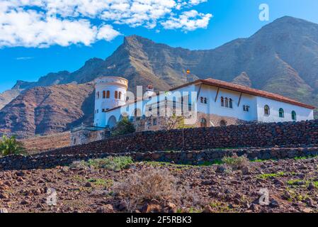 Casa Winter à la péninsule de Jandia, Fuentevertura, îles Canaries, Espagne. Banque D'Images