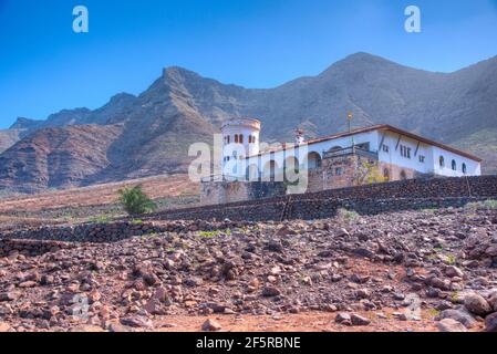 Casa Winter à la péninsule de Jandia, Fuentevertura, îles Canaries, Espagne. Banque D'Images