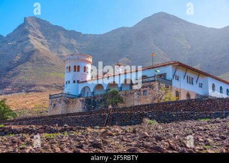 Casa Winter à la péninsule de Jandia, Fuentevertura, îles Canaries, Espagne. Banque D'Images