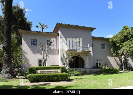 PASADENA, CALIFORNIE - 26 MARS 2021 : Western Justice Center Foundation. Leur mission est d'accroître les possibilités de règlement pacifique des conflits a Banque D'Images
