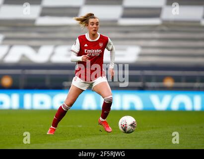 Londres, Royaume-Uni. 27 mars 2021. EDGWARE, ANGLETERRE - MARS 27: Jill Roord d'Arsenal pendant FA Women's Spur League betweenTottenham Hotspur et Arsenal femmes au Tottenham Hotspur Stadium, Londres, Royaume-Uni le 27 Mars 2021 crédit: Action Foto Sport/Alay Live News Banque D'Images