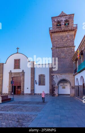 Église de San Augustin dans la vieille ville de Las Palmas de Gran Canaria, îles Canaries, Espagne. Banque D'Images