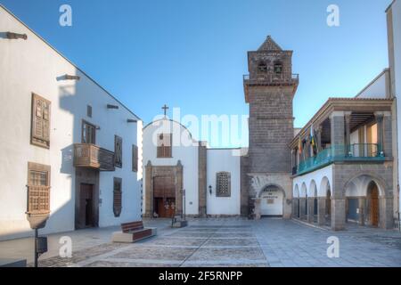 Église de San Augustin dans la vieille ville de Las Palmas de Gran Canaria, îles Canaries, Espagne. Banque D'Images