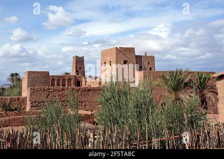 Kasbah-ait ben moro Banque D'Images