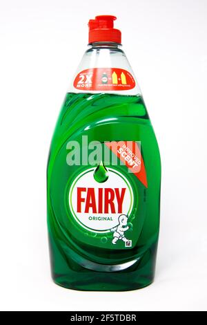 Fairy Original Washing Up Liquid Banque D'Images