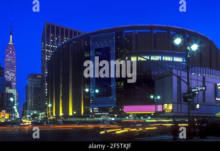 2004 MADISON SQUARE GARDEN HISTORIQUE (©CHARLES LUCKMAN 1968) HUITIÈME AVENUE MANHATTAN NEW YORK CITY ÉTATS-UNIS Banque D'Images