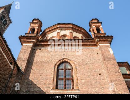 Église Sant'Eustorgio, l'une des plus anciennes églises de Milan. Lombardie, Italie. Banque D'Images