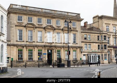 Lloyds TSB Bank à Trowbridge, Wiltshire, Angleterre, Royaume-Uni Banque D'Images