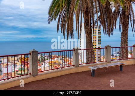 Parc Taoro à Puerto de la Cruz, Tenerife, îles Canaries, Espagne . Banque D'Images