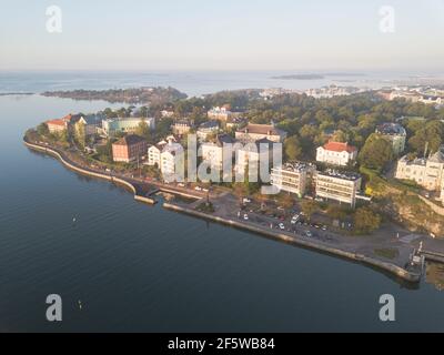 Port sud d'Helsinki, Finlande Banque D'Images